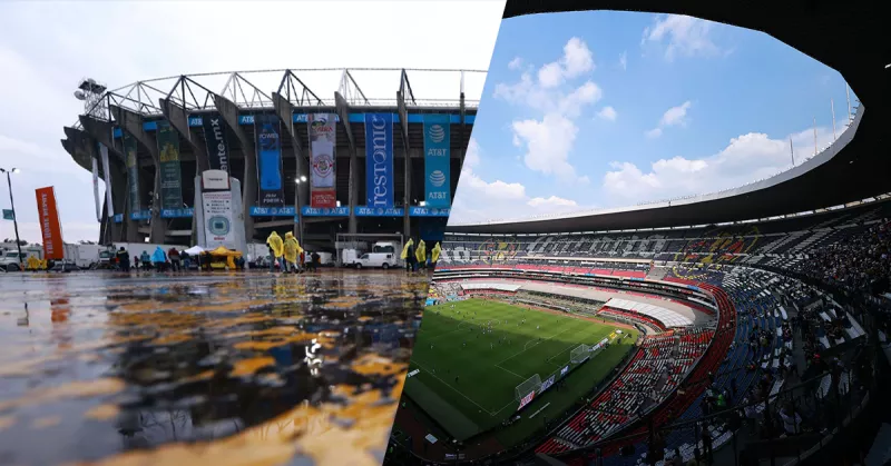 Vista del estadio por dentro y por fuera. El megaproyecto del Estadio Azteca contempla la remodelación del lugar, la construcción de un hotel y más. 