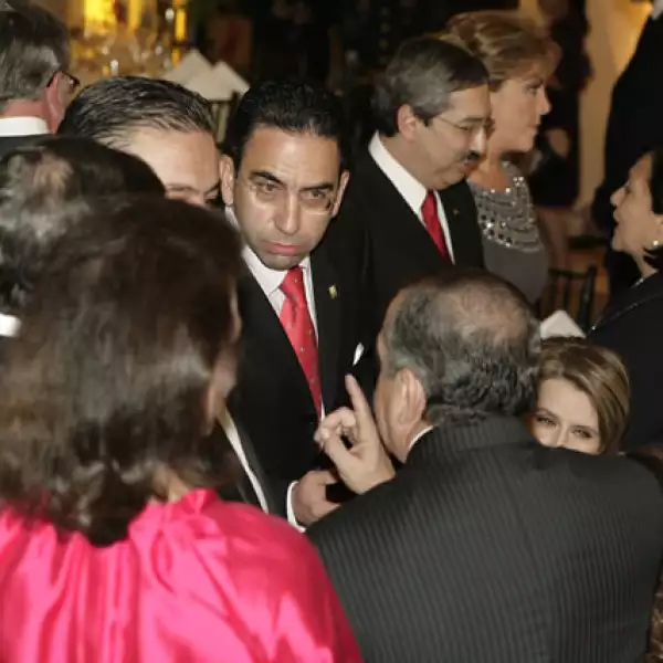 Cena Sarkozy en Palacio Nacional