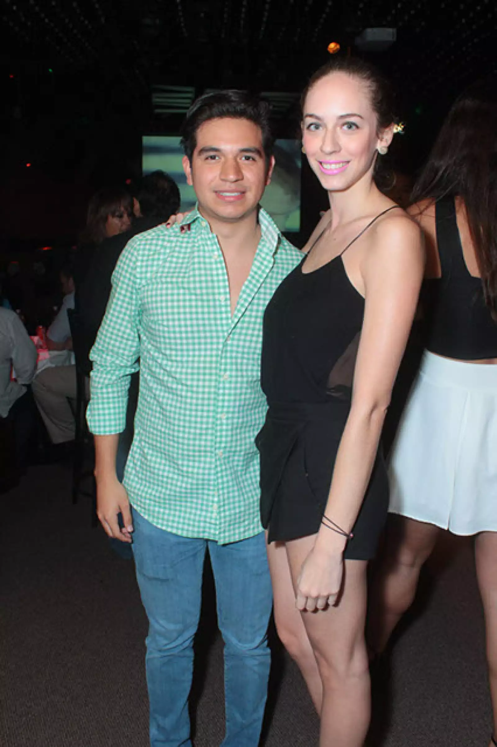 Gustavo Gallegos y Amanda Peña