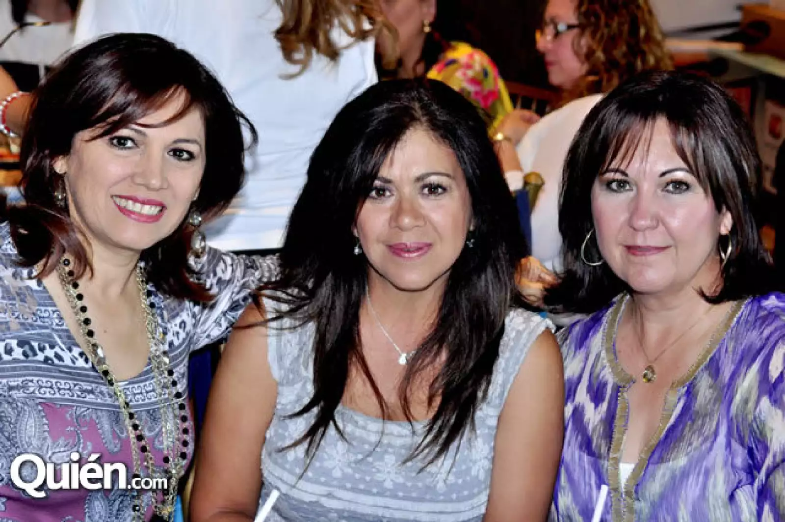 Clary García de Elizondo, Martha Palacios de García y María Elena de Treviño