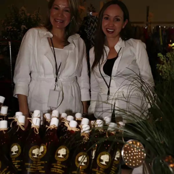 Olga de Durán y Jimena Galindo