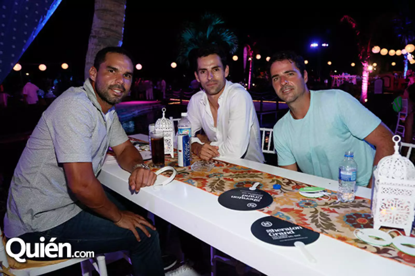 Alejandro Falla,Santiago Giraldo y Sergio Perez