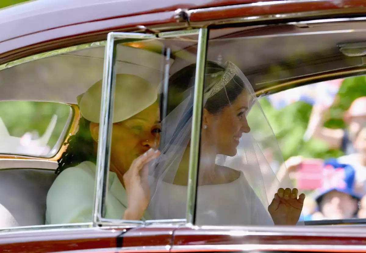 Meghan Markle Arrives At Windsor Castle Ahead Of Her Wedding To Prince Harry