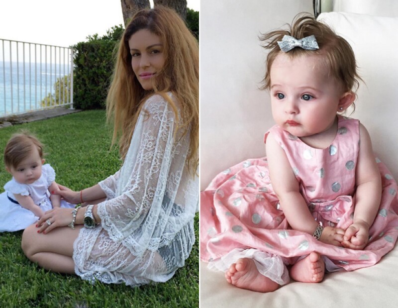 Sienna Gorina, hija de Michelle Torres, es una mini fashionista.
