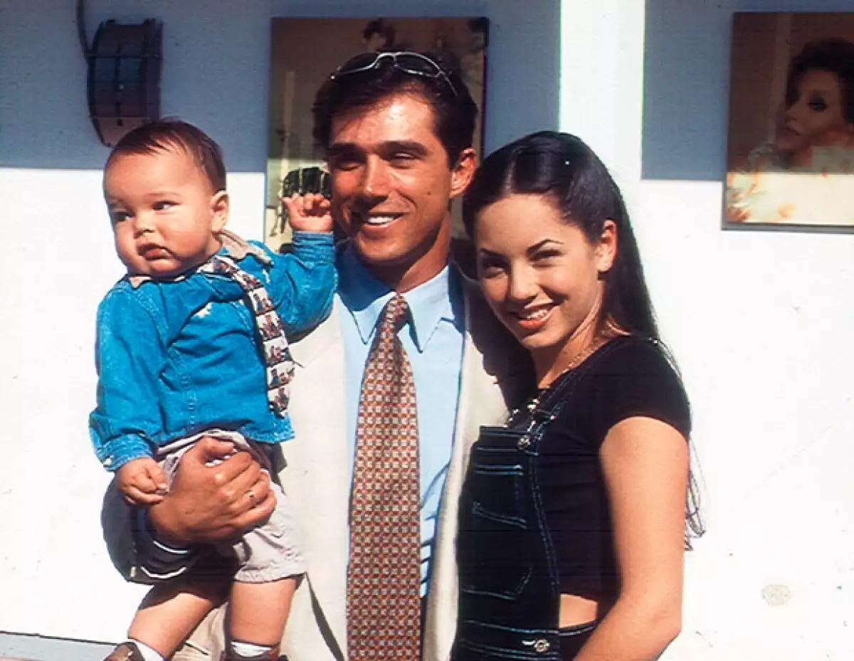 Sergio Mayer es el padre del hijo de Bárbara.