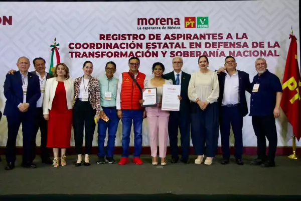 Montserrat Caballero y Jaime Bonilla