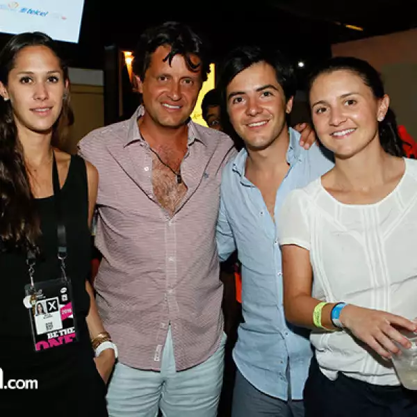 Sofia Lavarez, Geoffrey Fernandez, Rodrigo y Fernanda Diez
