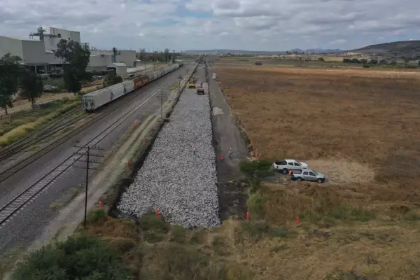 construcción del tren del norte