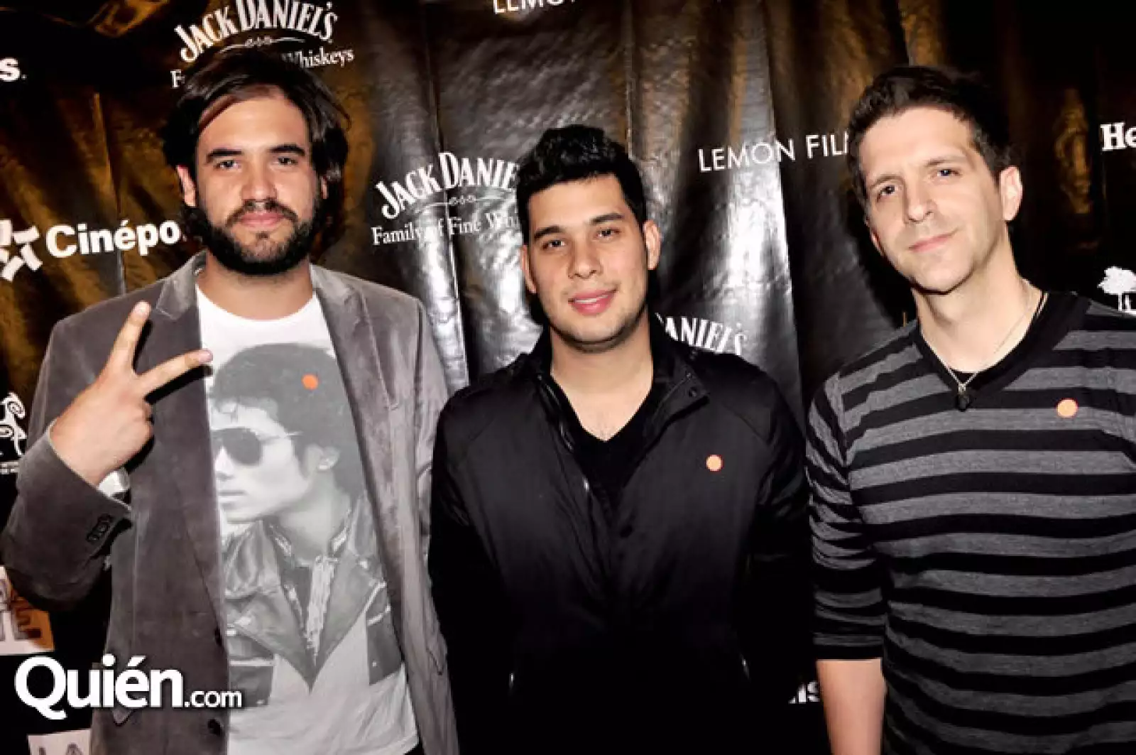 Mauricio Sánchez,Cesareo y Pablo ( Claxons )