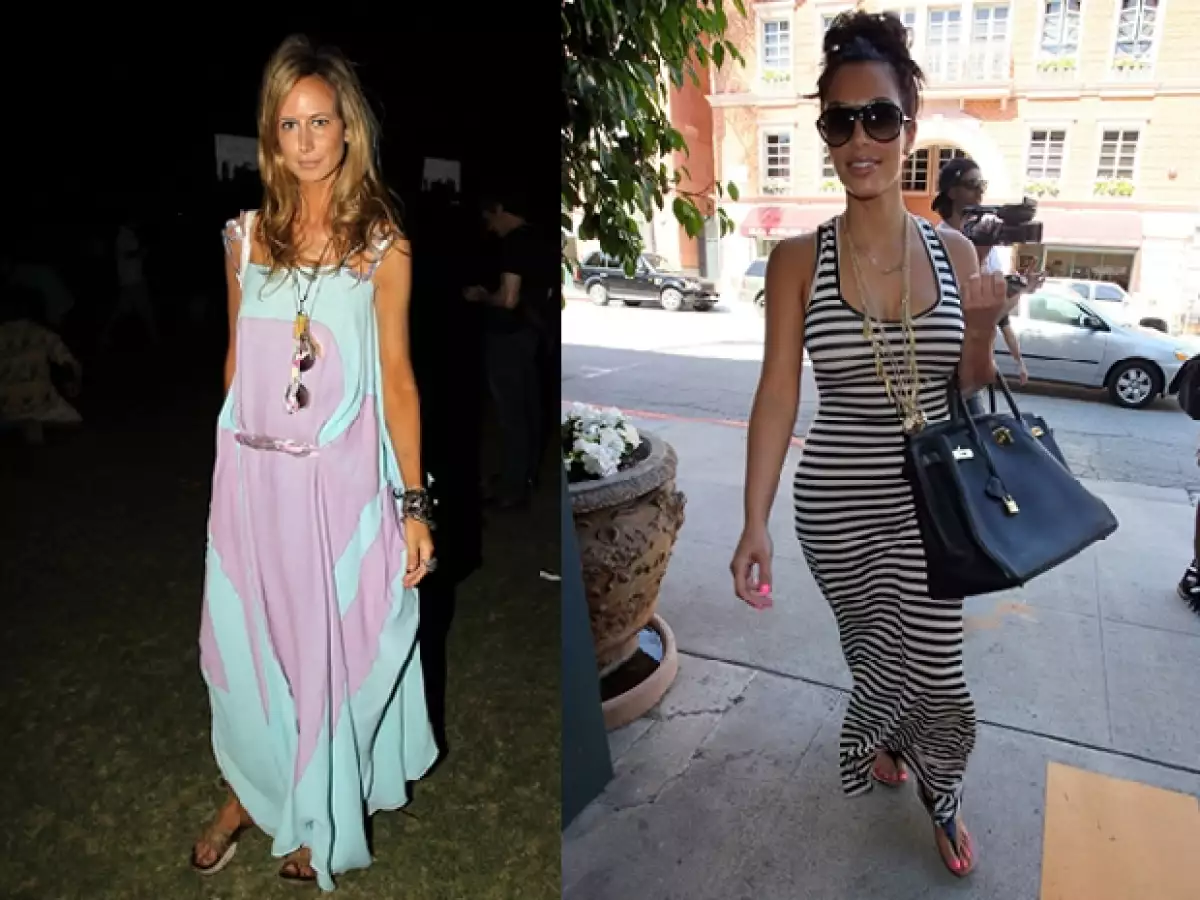 Para esta temporada la mejor opción es usar ropa ligera y fresca. Famosas como Rachel Bilson y Vanessa Hudgens usan muchos las MAXI prendas.