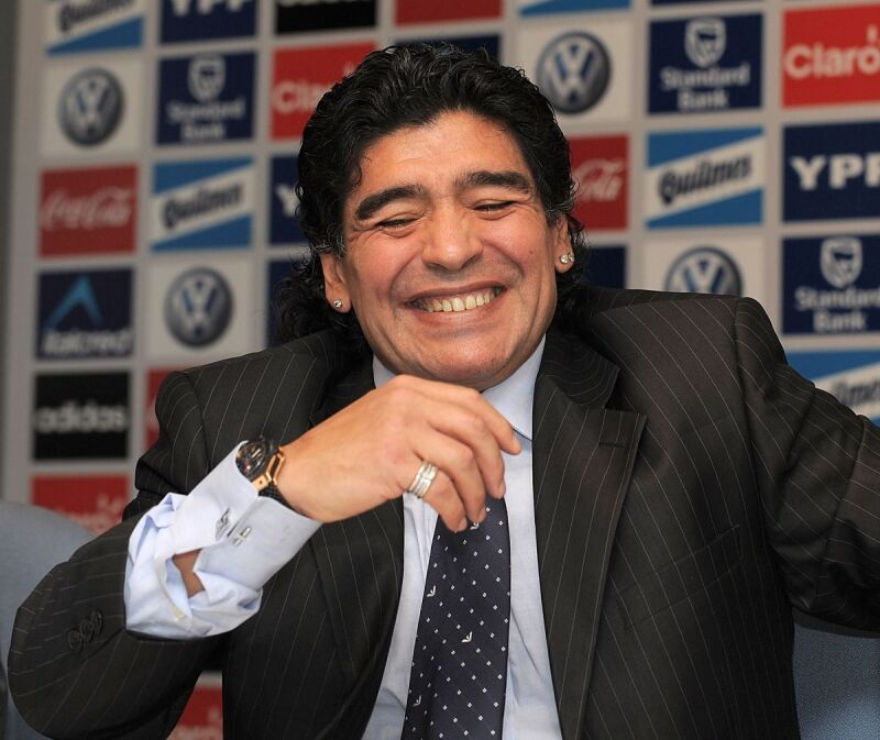 Diego Maradona Juan Román Riquelme