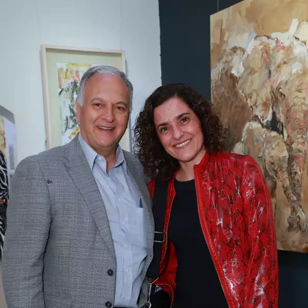 Luis Santisteban y Natalia Portilla 