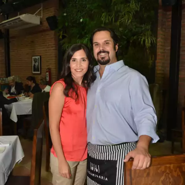 Silvia Santiago y Fernando González