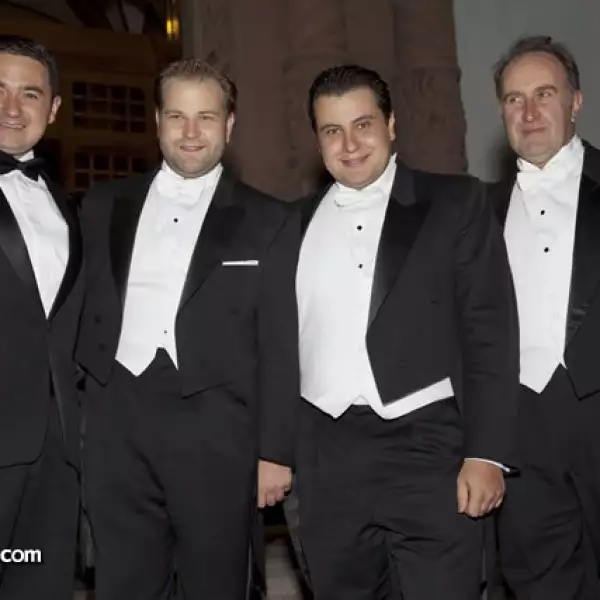 Christian Gómez, Marco Saccucci, Franco Saccucci Junior y Franco Saccucci