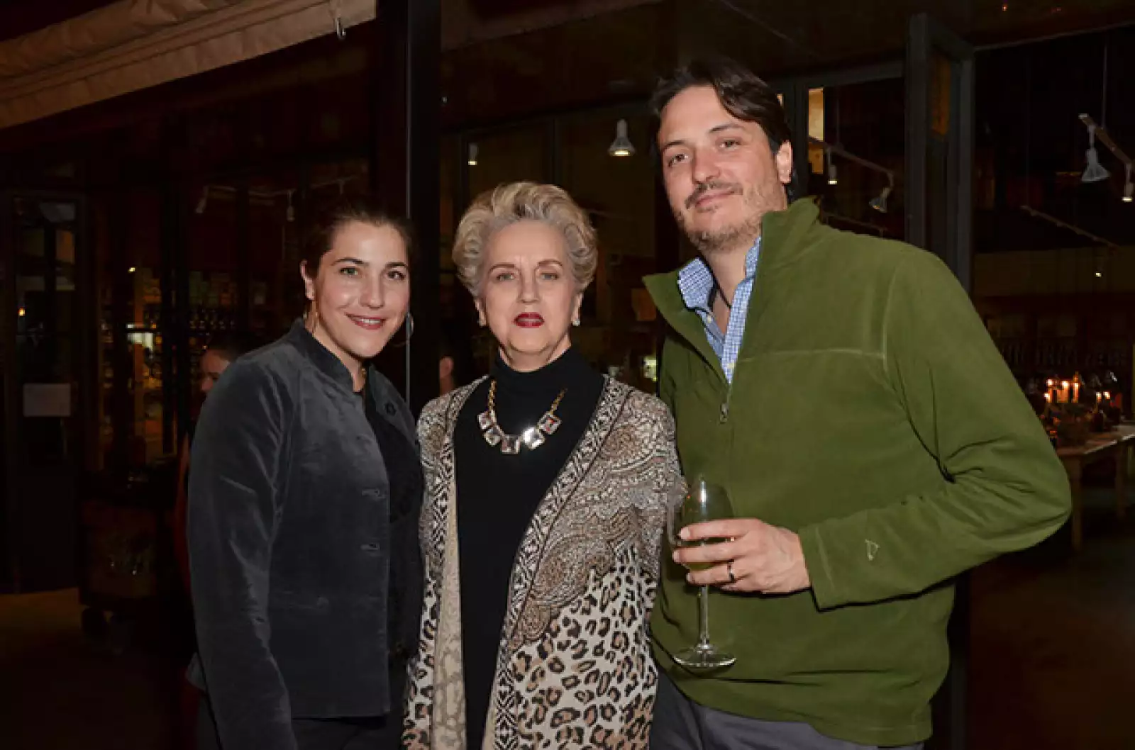 Ana Francisca Moreno,Leonor Botello y Alejandro Muñoz.