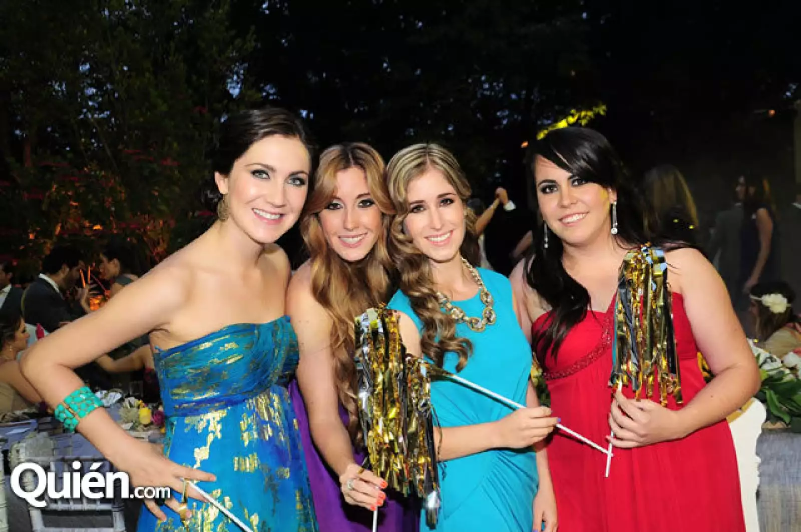 Andrea Castro, Adriana Vargas, Ana Paula Horn y Gaby Gómez