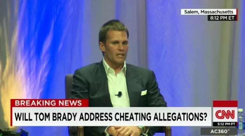 El esposo de Gisele Bündchen habló por primera vez luego de que se viera implicado en el caso de los balones desinflados que se usaron en un juego de americano, previo al Super Bowl.