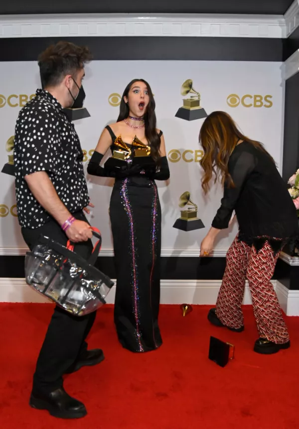 64th Annual GRAMMY Awards - Winners Photo Room