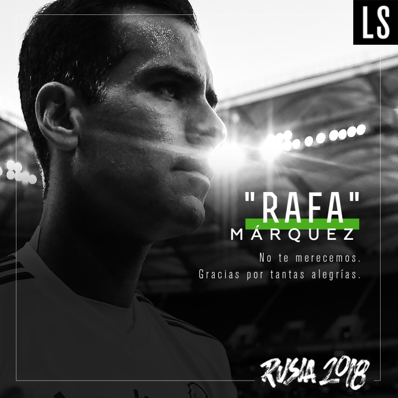 Gracias, Rafa Márquez