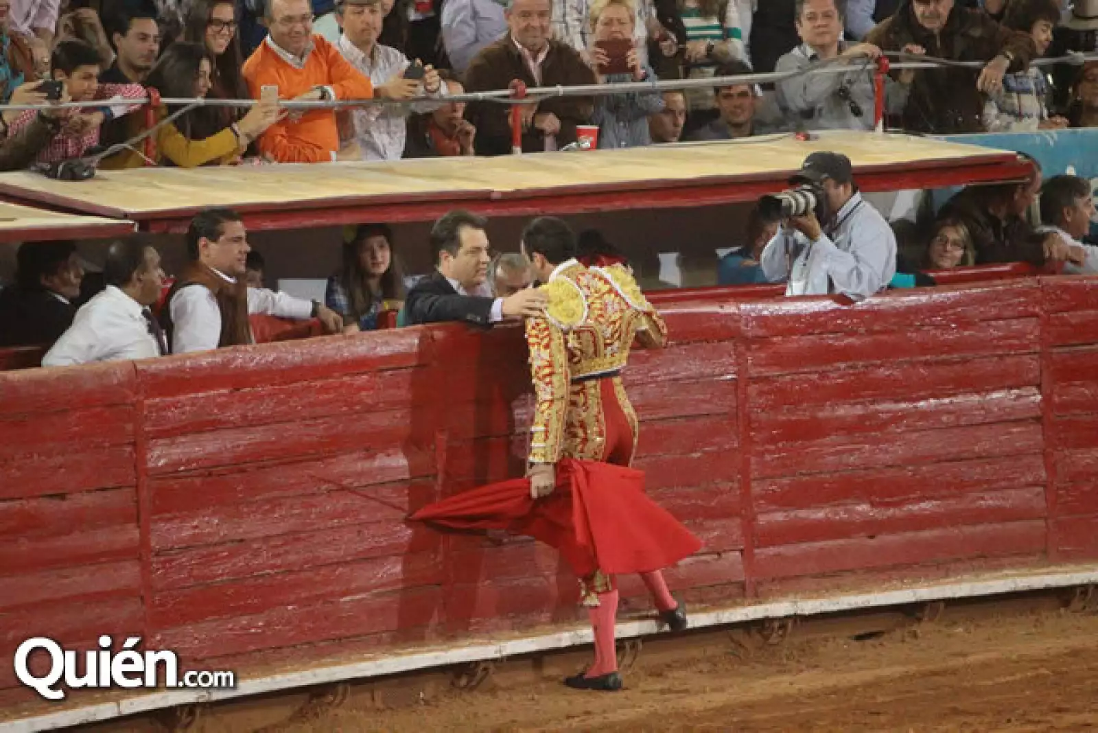 Miguel Alemán Magnani y Enrique Ponce