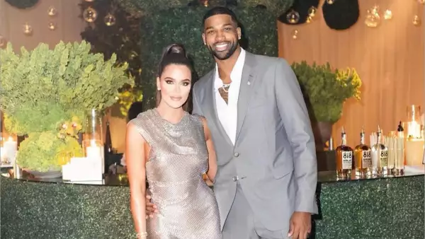 Khloé Kardashian y Tristan Thompson 