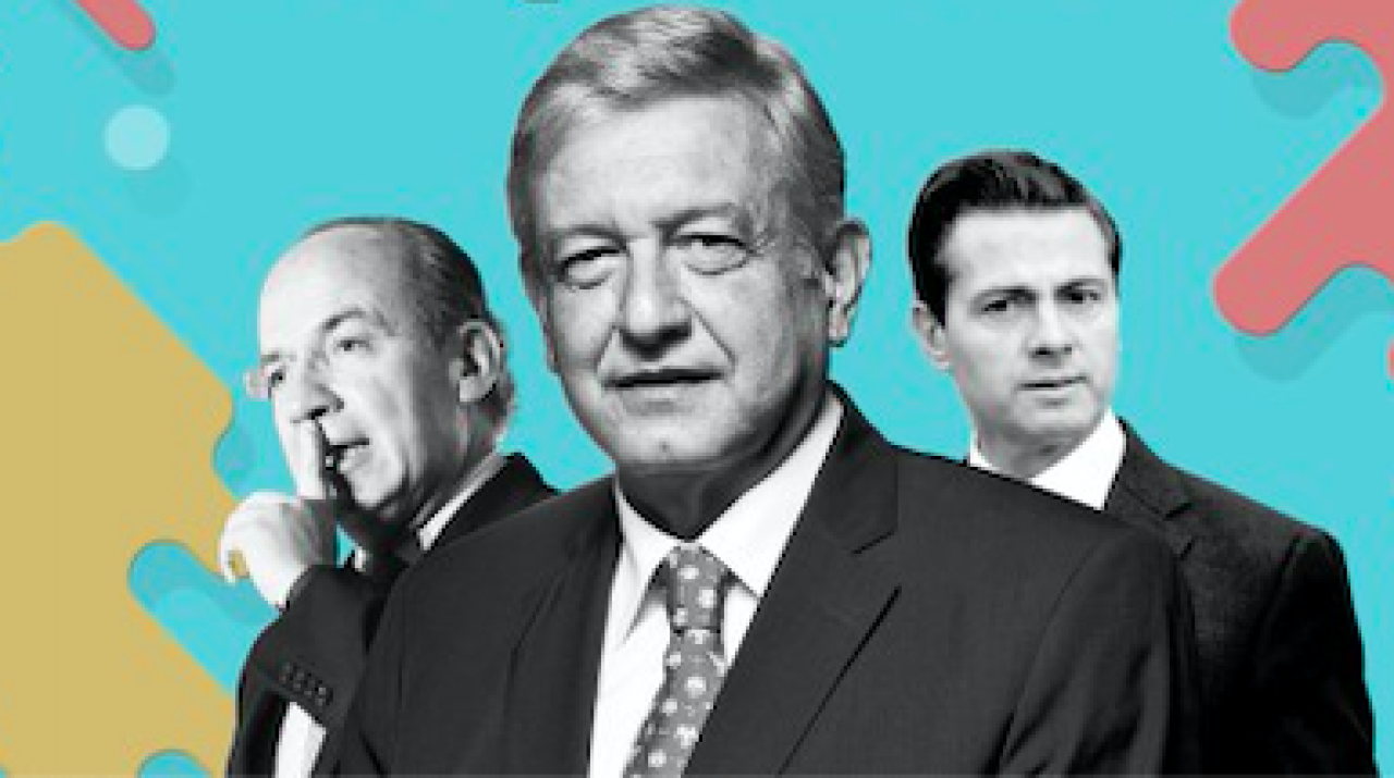 Comparativo: El año uno de Calderón, Peña y López Obrador