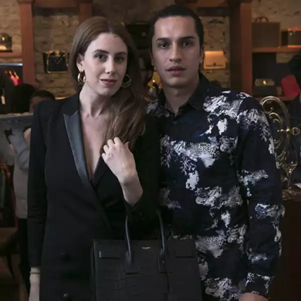 Samantha Calderón y Joe Guiness