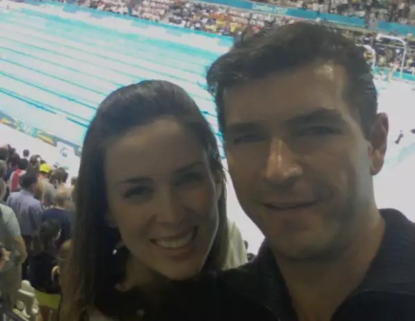 También han asistido a las competencias de natación.