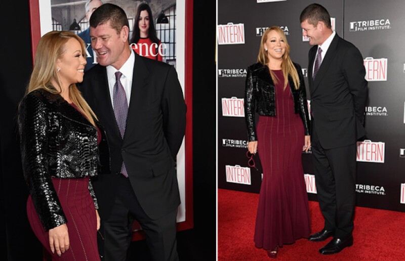 Muy enamorados y combinados, así se vieron Mariah y James, quienes hace unos meses fueron captados por primera vez y muy románticos en Italia.