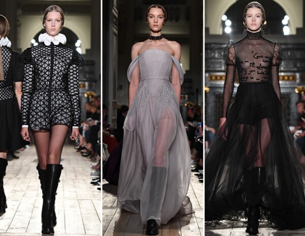 Looks de la colección de Alta Costura de Valentino para otoño 2016 y la última de Maria Grazia para la firma italiana.