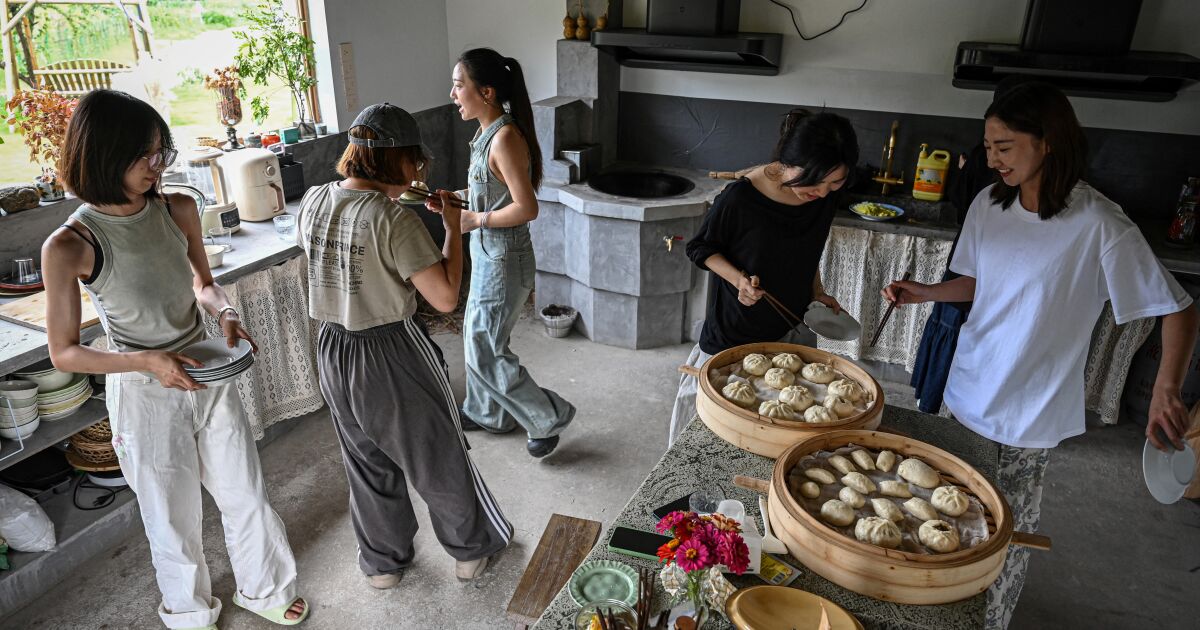 Çin'de% 100 kadın topluluk gelişiyor