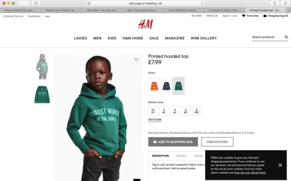 Campaña H&M.