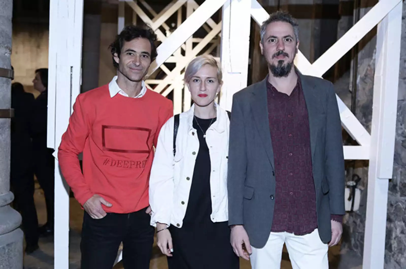 Manuel Forte,Deborah Delmar y Tomei Aluf