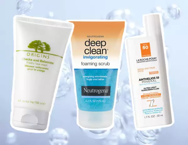 1. Origins, 2. Neutrogena, 3. La Roche-Posay