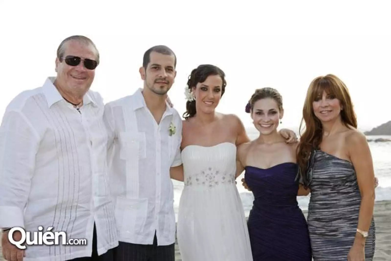 Martín,Iván Gutiérrez,Ana Paula Aranda,Vanesa Gutiérrez y María Teresa García