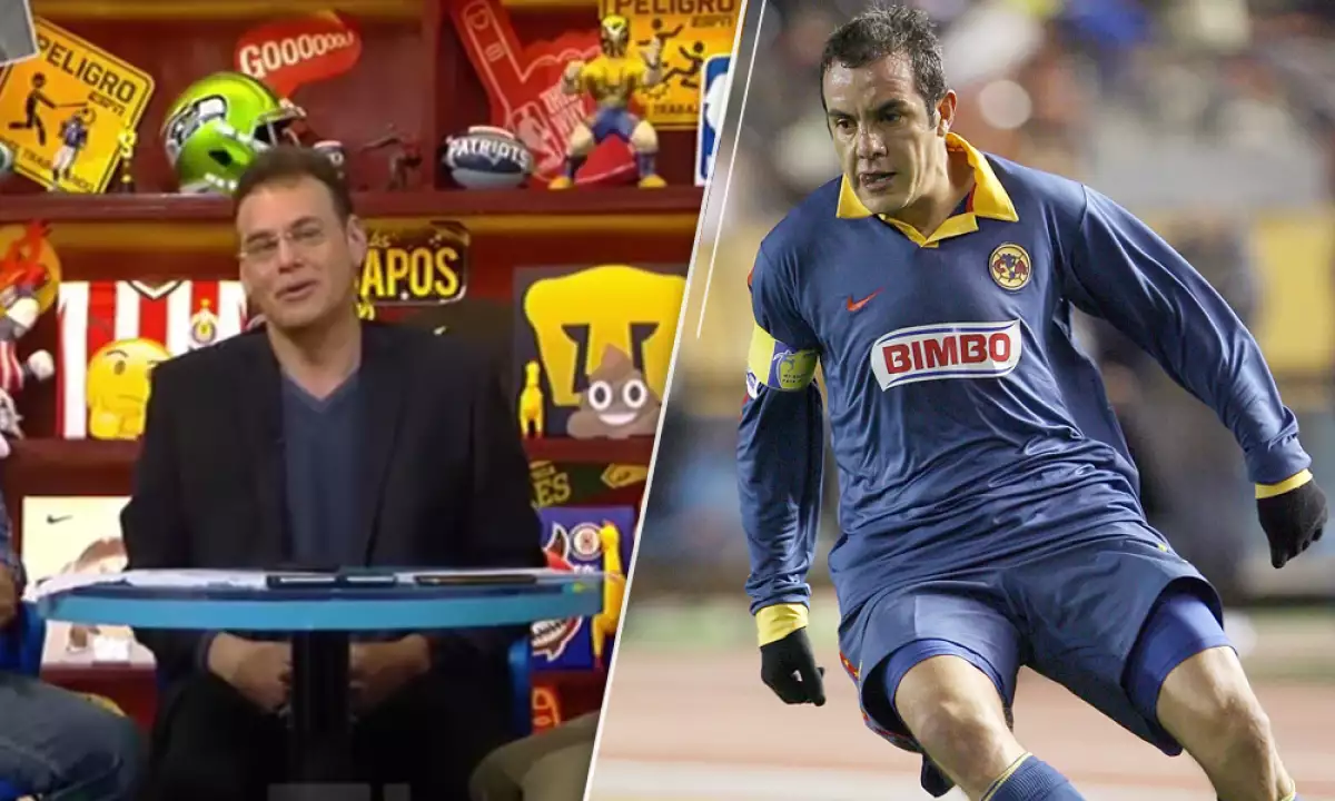 David Faitelson y Cuauhtémoc Blanco