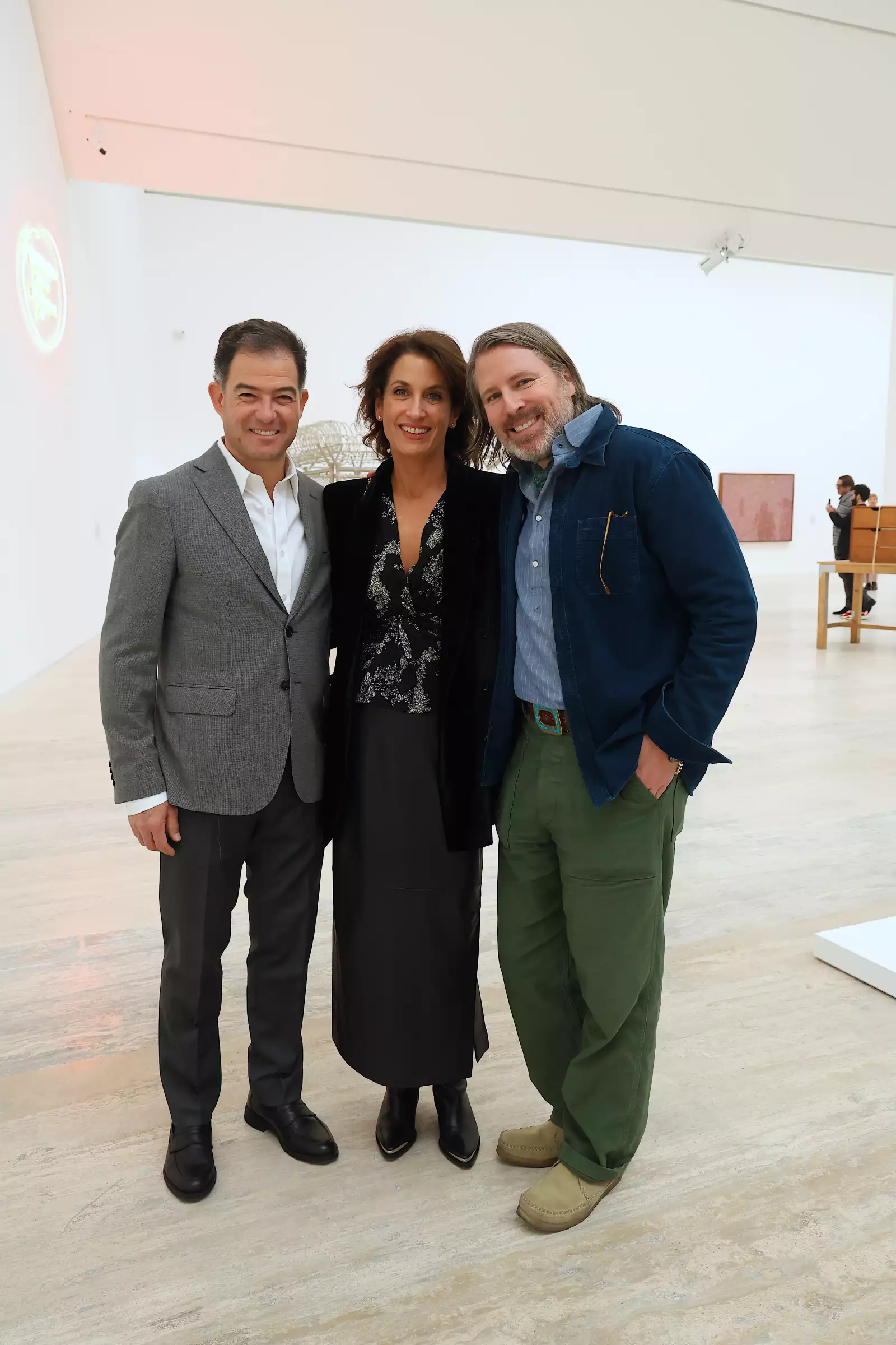 Diego Quintana , Paola González y Rodman Primack