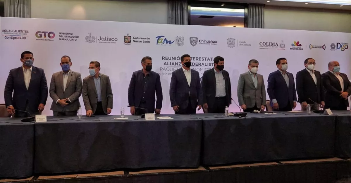 alianza federalista pacto fiscal federal