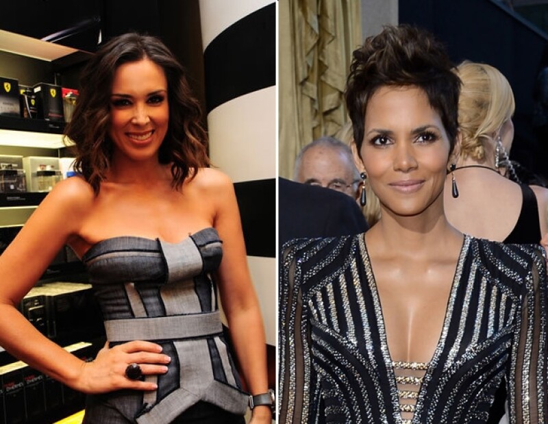 Jacky Bracamontes compartió en su Twitter que Halle Berry le fascinó por lo guapa que se veía.