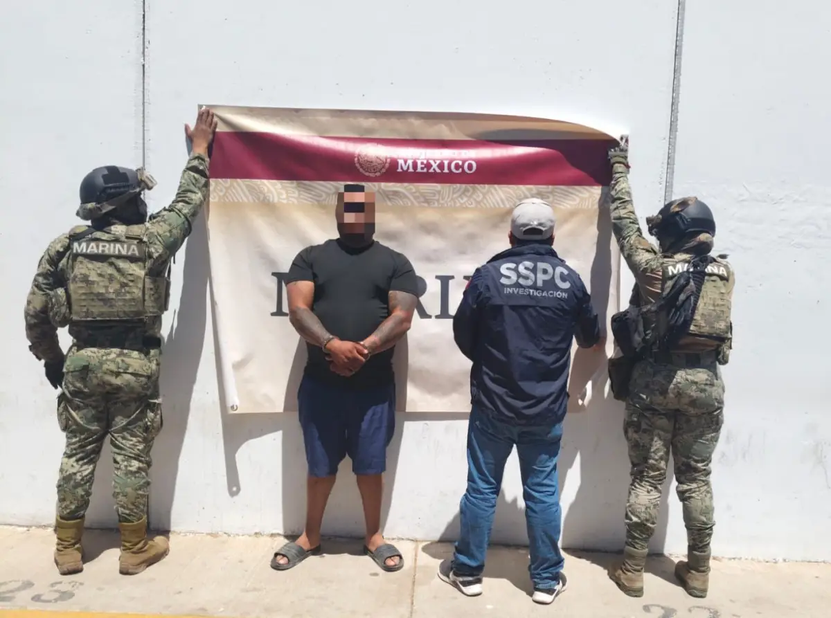 Detienen a Iván Fernando Zepeda, alias el "4-40", presunto operador de CJNG
