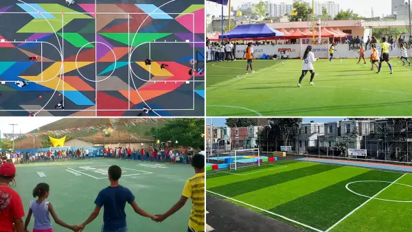 cancha de fútbol en México