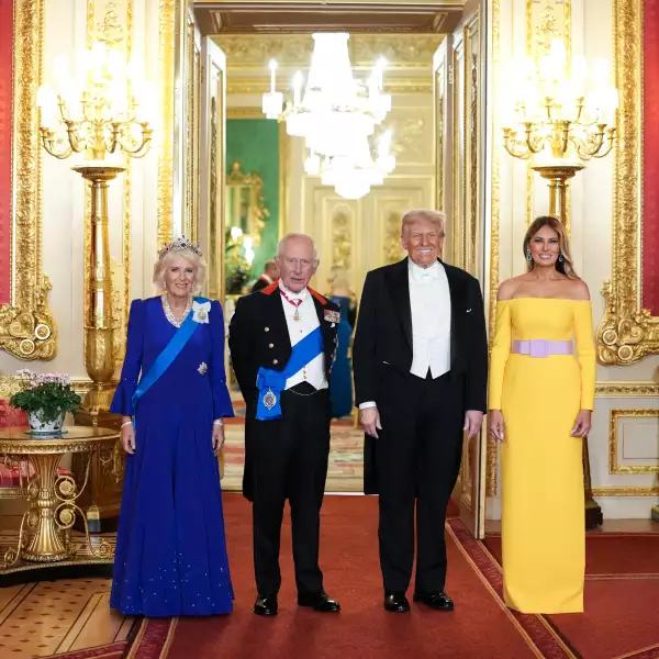 UK Hosts President Trump And First Lady Melania Trump For State Visit - Day Two