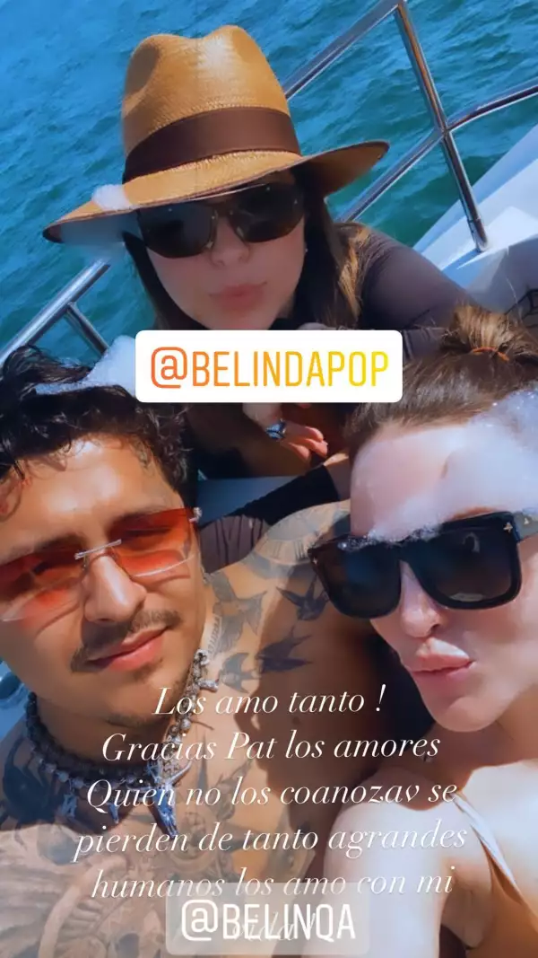 Belinda y Christian Nodal 