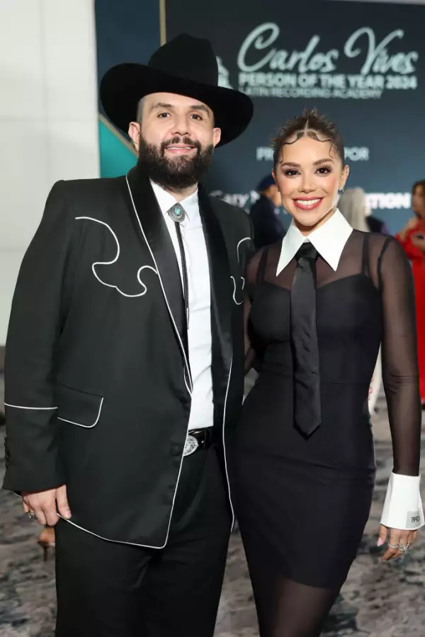 Carín León y Meylin Zúñiga