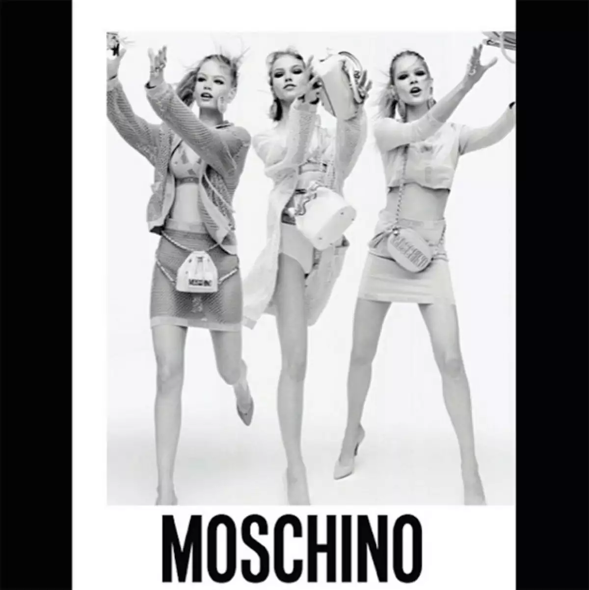 En la campaña de Moschino, cometieron el catastrófico error de desaparecer una de las piernas de la modelo.