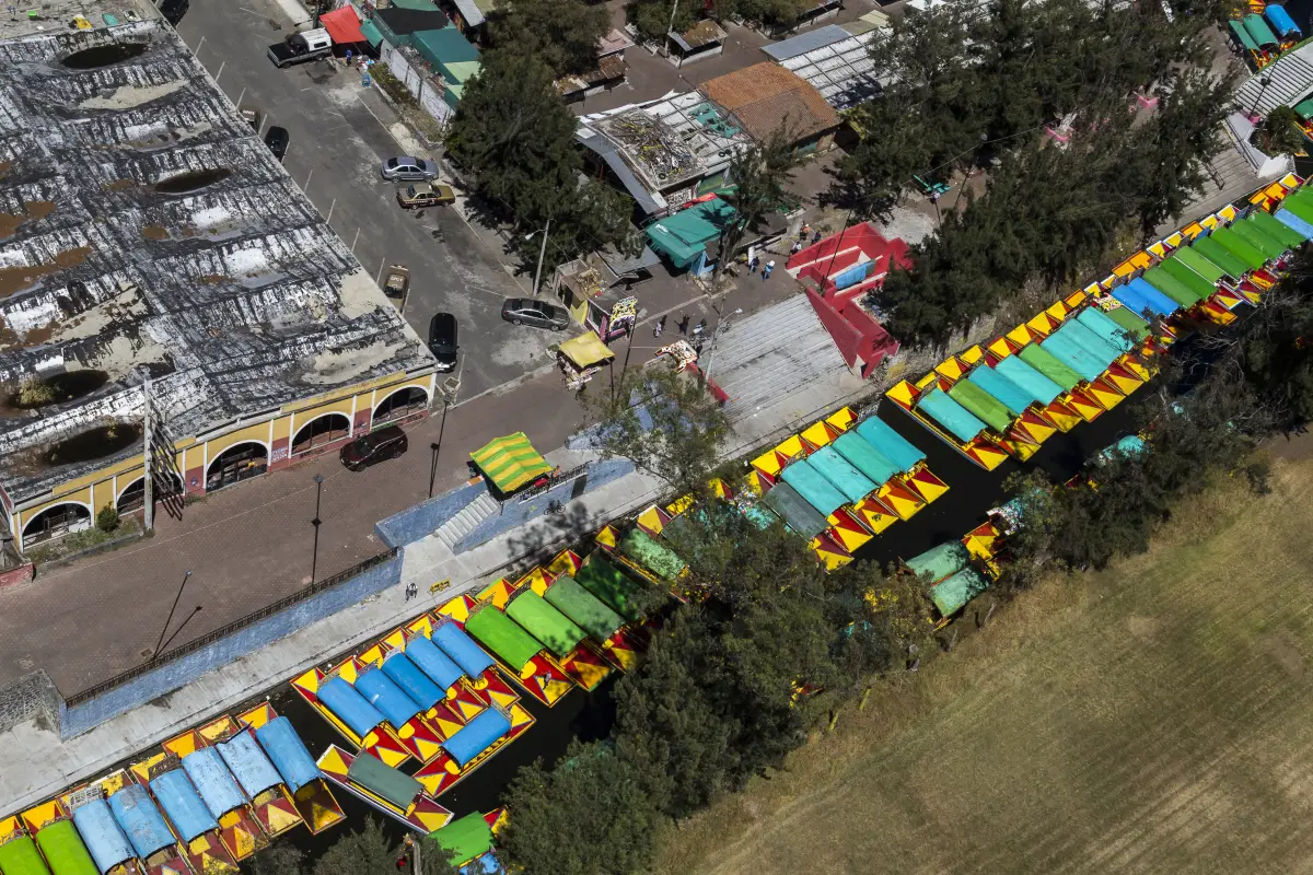 Xochimilco sin banquetas