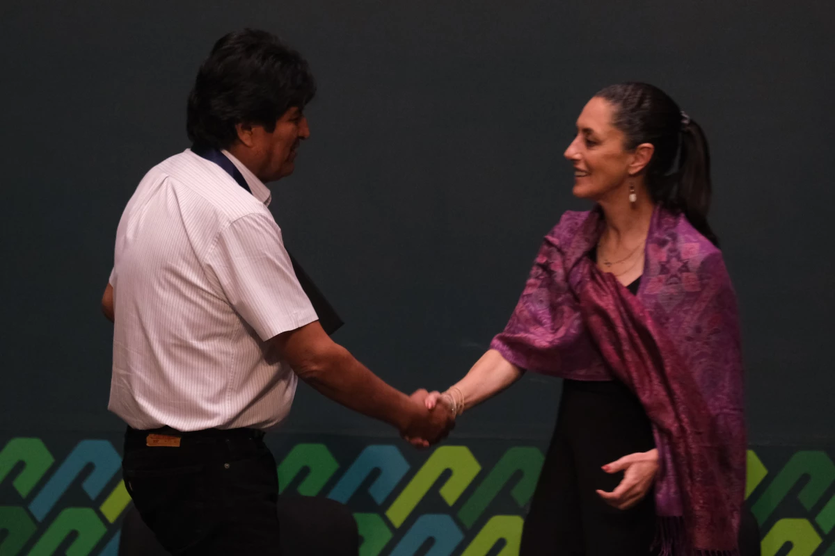 evo morales cdmx