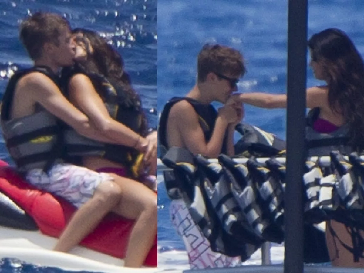 Esta joven pareja se demuestra su amor en todo momento.