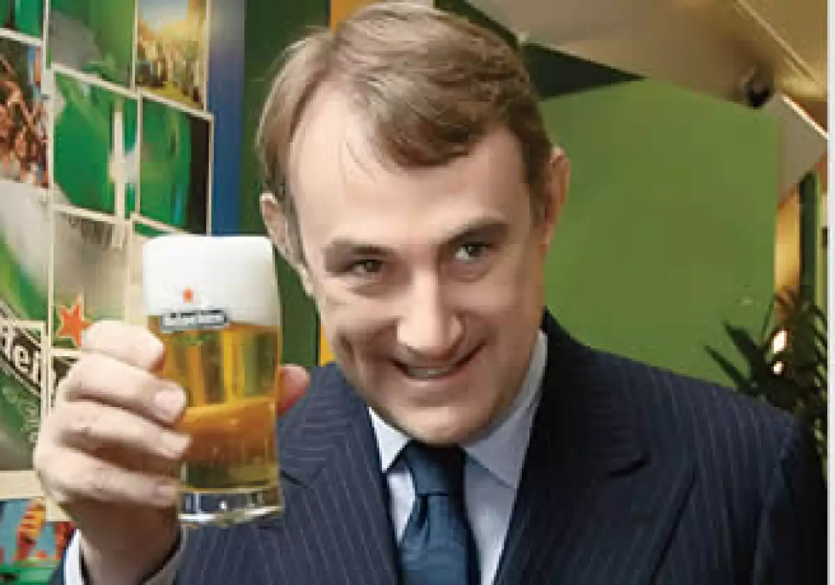 El ejecutivo lleva más de 20 años en Heineken. (Foto: Bloomberg News)
