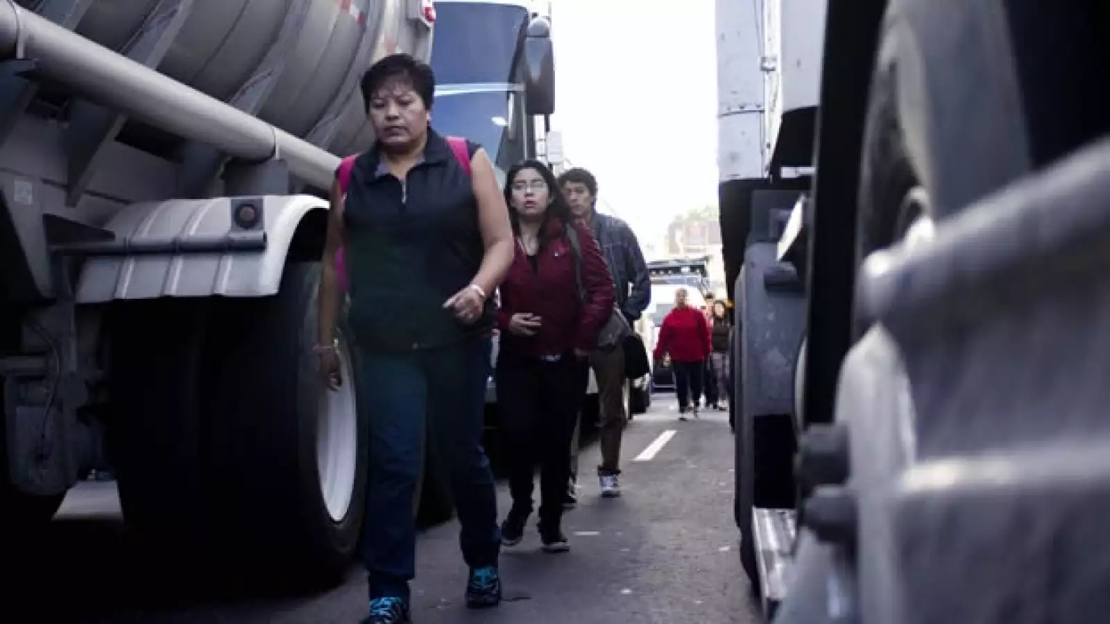 mexico pachuca bloqueo carretero 3